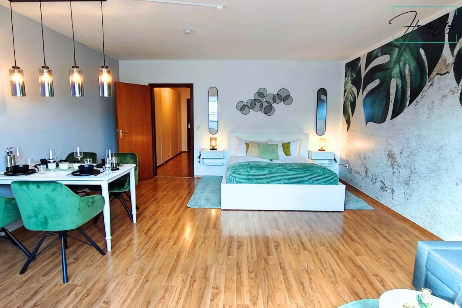 Homely Stay Serenity Greens - Stylisch Studio-Apartment With Kitchen - 10 Min To Central Station, Pet Friendly Мюнхен Экстерьер фото